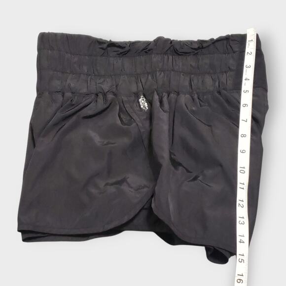 Free People Movement The Way Home Shorts Black Sz Medium Running Athleisure - Picture 12 of 12